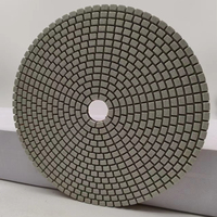 Disques de polissage diamantés de 7 pouces pour marbre, granit, quartz et sols en béton
