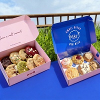 Emballage cadeau en papier personnalisé pour gâteaux, pâtisseries, desserts, macarons, biscuits, gourmandises