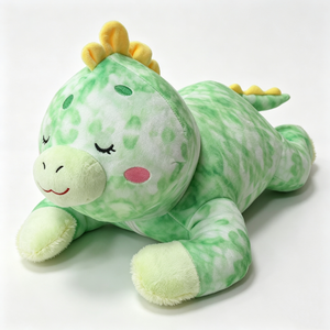 Peluche de dinosaure personnalisée, peluche de dinosaure verte, oreiller en peluche de dinosaure, jouet dinosaure mignon - Product Image 4