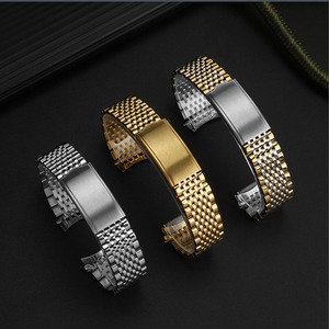 <span class=keywords><strong>Bracelet</strong></span> de <span class=keywords><strong>Montre</strong></span> en Acier Inoxydable Massif à 9 Maillons, 18 mm 19 mm 20 mm, Extrémité Courbe, Style Jubilee Métal avec <span class=keywords><strong>Boucle</strong></span> <span class=keywords><strong>Déployante</strong></span> pour <span class=keywords><strong>Montre</strong></span> Omega - Product Image 1