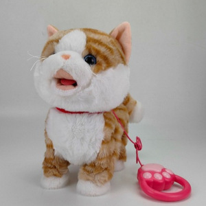 Juguete de Peluche Eléctrico Interactivo para Niños: Cachorro y Gatito que Lame, Camina y Canta para Aprender a Hablar (para Perros y Gatos) - Product Image 3