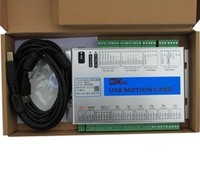 Tarjeta de Control de Movimiento CNC de 6 Ejes WiXHC MKX Mach3, Tarjeta de Control de Movimiento PLC con Puerto USB para Fresadora