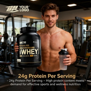 OEM/ODM Özelleştirilebilir Otla Beslenen Whey <span class=keywords><strong>Protein</strong></span> İzolatı - Doğal Aromalı Glutensiz %100 Whey <span class=keywords><strong>Protein</strong></span> Tozu - Product Image 4