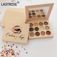 Palette de fards à paupières en gros à 12 couleurs, scintillante et pailletée, maquillage végétalien, marque privée