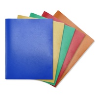 Dossier de dossier à 2 poches, boîte de documents A4 PP en plastique, vente en gros, économique
