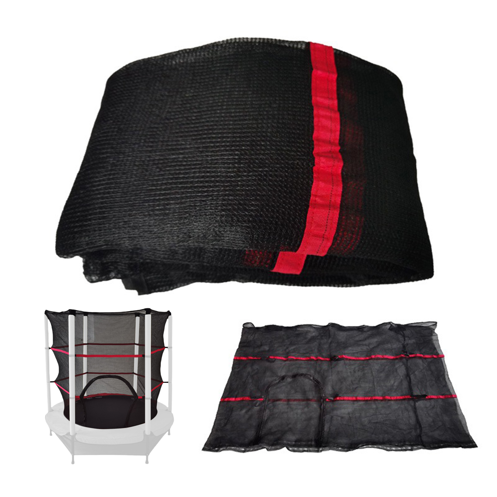 55 дюймов безопасности сетка безопасный защитный детский батут забор запасные износостойкие защитные батут с чистой