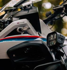 Mtigersports M4S E-mark haute puissance ultra lumineuse universelle LED moto lumière auxiliaire Combo lentille design interrupteur réglable - Product Image 3