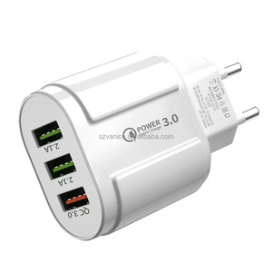 <span class=keywords><strong>Bianco</strong></span> nero 18w ricarica rapida caricatore 3.0 Usb ricarica rapida Multi <span class=keywords><strong>caricabatterie</strong></span> per <span class=keywords><strong>Samsung</strong></span> per Xiaomi per telefono a parete caricatore del telefono - Product Image 6