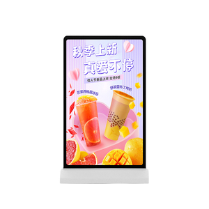 Rechargeable A4 Double-Sided Bar Slim Led Advertising Picture Stand Menu Board Frame Light Box Sign