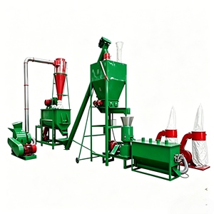 Linea di Alimentazione ad Alta Produzione per Materie Prime Diversificate, Lavorazione Completa di Residui di Paglia e Cereali per Mangimi di Pollame, Ruminanti e Pesci - Product Image 1