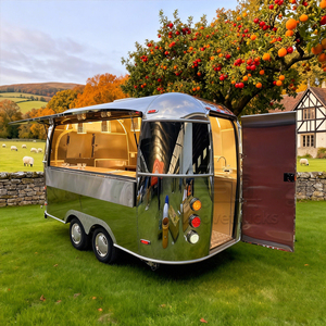 Cuisine mobile de <span class=keywords><strong>restaurant</strong></span>, remorque alimentaire, desserts, crêpes, beignets, popcorn, bonbons, camions de nourriture à vendre en Chine - Product Image 3