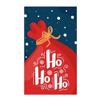 Cartes de Noël en stock Prêt à poser à plat Design de vacances moderne Texte personnalisé