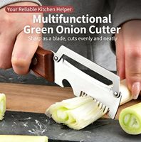 VP01 Multifunctionele houten schilmes, flesopener, ui-, lente-ui-, fruit-, pompoen-, wortel- en groenteschiller