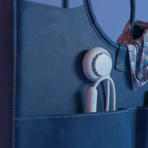 Ventilador Portátil Recargable de Cuello con <span class=keywords><strong>Manguera</strong></span> de Goma Resistente a Alta Presión y Lámpara de Escritorio Personalizable - Product Image 3