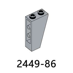 Ladrillos de Construcción No. 2449, Invertidos, 75 2 <span class=keywords><strong>x</strong></span> 1 <span class=keywords><strong>x</strong></span> 3, 100 g/bolsa, Compatibles con las Principales Marcas de <span class=keywords><strong>Juguetes</strong></span> de Plástico - Product Image 2