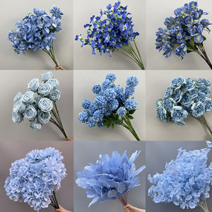 Flores artificiales realistas para bodas, decoración ecológica para el hogar, rosas y peonías artificiales para decoración de la sala de estar - Product Image 1