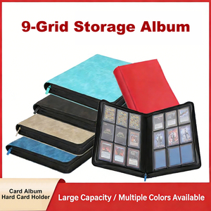 อัลบั้มสะสมการ์ด Yu-Gi-Oh ระดับไฮเอนด์ ยี่ห้อ Binder สำหรับการ์ด 252 ใบ ดีไซน์ทันสมัย ปก PU ปิดซิป พร้อมช่องใส่การ์ด RFID - Product Image 2