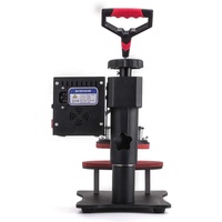Mesin Press Panas Plat 8 inci 20CM Transfer 350W untuk Pencetakan Sublimasi pada Plat