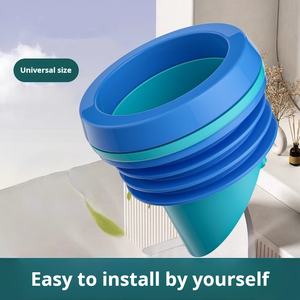 उच्च गुणवत्ता वाले शौचालय फ्लैंज सीलिंग रिंग एंटी-लीकेज और एंटी-बैकफ्लो गंध-सबूत और कॉकरोच-प्रूफ आदर्श स्वच्छ बाथरूम - Product Image 3