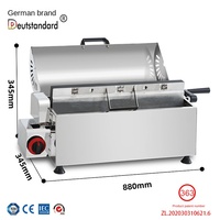 Nouvelle machine à gaufres japonaises rotative à gaz Momentum Street Stall avec garantie de six mois NP-363
