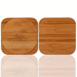 2026 New Trending Bamboo <b>Wireless</b> Charger 15W Fast Charging Universal Charger Universal for Iphone/For Samsung/huawei/xiaomi - Product Image 3