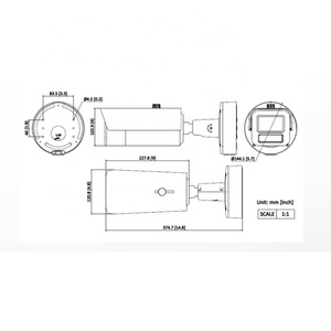 IDS-2CD7A46G2-IZHSY(6-132mm Lens) 4MP 25X Optical Zoom Moto Varifocal Waterproof NEMA 4X Bullet <b>Camera</b>(No Logo Version) - Product Image 3