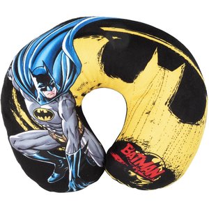 Cuscino da viaggio per il collo, morbido, per auto, Batman, ragazzo, supereroi - Product Image 1