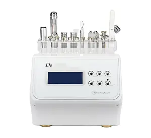 Hochwertige 8-in-1-Mikrodermabrasion-Diamant-Schönheitsmaschine/Kryo-Elektro po ration Mikrostrom-Gesichtslifting-Gerät