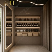 Station de Salon de Coiffure Personnalisée Tout-en-un : Conception Intérieure 3D, Aménagement Complet et Décoration de Magasin, Mobilier de Salon Personnalisé Complet