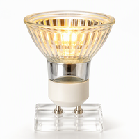 Ampoule halogène GU10 220V 50W blanc chaud dimmable pour éclairage de rail de magasin