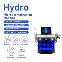 Appareil de soin du visage à l'oxygène et à l'eau, jet d'oxygène, élimination des points noirs, exfoliation de la peau, machine faciale à l'oxygène et à l'eau