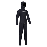 Combinaison de plongée en néoprène camouflage à capuche YAMAMOTO personnalisée en 2 pièces, manches longues, 3 mm, pour la pêche sous-marine, le surf et la plongée