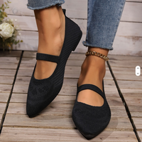 Chaussures plates à lacets pour femmes, à bout pointu, avec talon compensé bas et soutien de la voûte plantaire confortable, adaptées aux femmes.