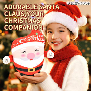 Babbo Natale Elettrico a Batteria con Sensore, Giocattolo Peluche <span class=keywords><strong>Metronomo</strong></span> Musicale per Bambini - Product Image 5