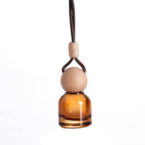 8ML Empty Air Freshener Perfume Hanging Clear Car <b>Diffuser</b> Glass Perfume <b>Bottle</b> - Product Image 4