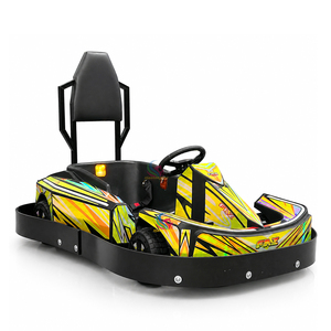 Go Karts para Adultos, Go Kart Eléctrico con Batería y Doble Tracción para Pistas de Karting Interiores - Product Image 5