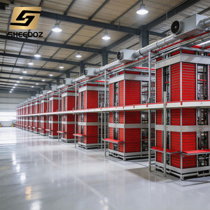 Gabbia Automatica per Allevamento Polli da Deposizione, Gabbie a Batteria Tipo H Zincate per Allevamento Avicolo, Gabbia per Allevamento Polli da Uova - Product Image 6