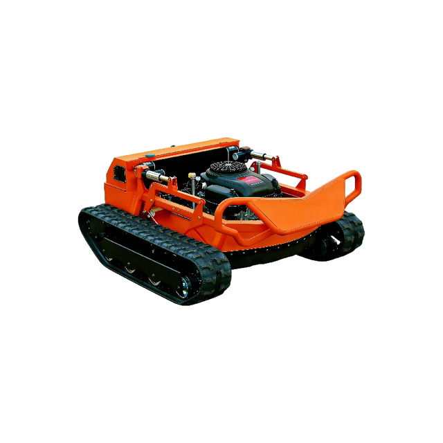 Smart RTK Remote Control Tracked Lawn Mower Robot with Engine for Agriculture High Productivity & Energy Saving 60 Climbing