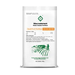 15-8-30 fertilizzante organico al fosforo azoto potassio in polvere fertilizzante solubile in acqua Swell Fruit