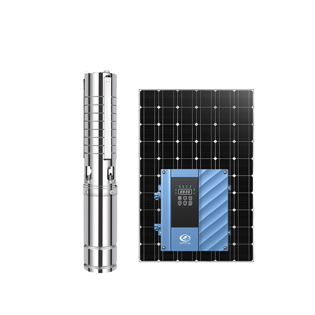 48V Solar Water Pump for Deep Wells Stainless Steel Submersible DC Pump Low OEM Multistage Hydraulic Motor for Philippines