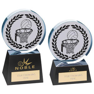 Trofeo de cristal personalizado de alta calidad para galas de premios de innovación industrial - Product Image 4