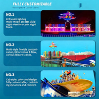 Équipement de parc aquatique pour fête foraine, manège extérieur en fibre de verre, vague rotative pour le surf