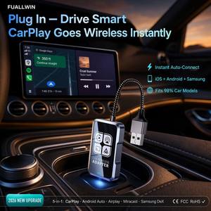 Adaptador Inalámbrico CarPlay OEM ODM 5 en 1 Dongle de Fábrica Samsung Dex CE FCC RoHS Fuallwin BY972F 1 Año de Garantía MOQ 1 Unidad - Product Image 1