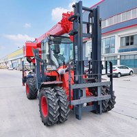 Pince multifonctionnelle à moteur diesel Interchangeable levage queue grue noyau chariots élévateurs entrepôt chargement déchargement camion