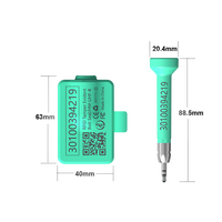 Traqueur d'expédition Conteneur E-seal à trois états Étanchéité au plomb Tamper Evident Trailer UHF RFID Joint de verrouillage de boulon électronique