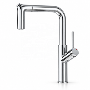 <span class=keywords><strong>Robinet</strong></span> de cuisine extractible avec douchette, montage sur plan, rotation à 360 degrés, mitigeur d'évier pour maison, appartement, usage commercial - Product Image 1