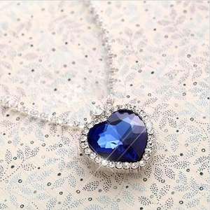 Grande qualità Blu Gioiello di Pietra <span class=keywords><strong>Collana</strong></span> di <span class=keywords><strong>Perle</strong></span> Set di Gioielli In Argento <span class=keywords><strong>Collana</strong></span> di Perline di Cristallo <span class=keywords><strong>Collana</strong></span> Diffusore per il Commercio All'ingrosso - Product Image 3