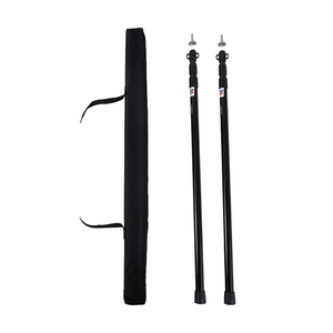 YCX Outdoor Camping Aluminum Alloy Telescopic Canopy Adjustable <b>Tent</b> <b>Pole</b> All Seasons Lightweight - Product Image 1