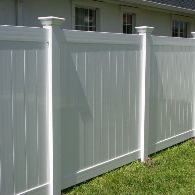 Vinyl Privacy Fence Panels Outdoor Garden