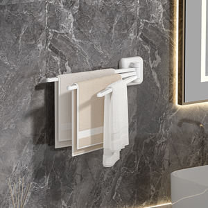 2024 nouveau Design moderne sans Trace multifonctionnel tenture murale porte-serviettes 3 pièces pâte serviette stockage pour salle de bain et cuisine utilisation - Product Image 2